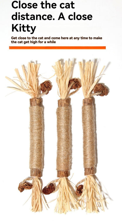 Natural Raffia Dental Sticks